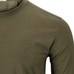 Online LightWool 180 Crewneck trøje, herre (Tarmac) Overdele·T-Shirts