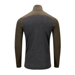 Discount LightWool 180 Polo w/zip, herre (Tarmac Marengo) Overdele·T-Shirts