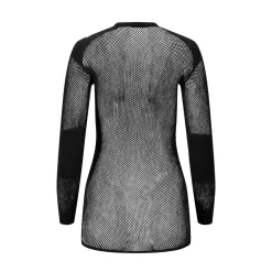 Best WoolNet Crewneck, dame (Jet Black) Dame Undertøj·Uldundertrøjer|Undertøj·Skiundertøj