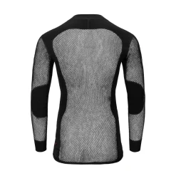 Online WoolNet Crewneck netundertrøje, herre (Jet Black) Undertøj·Uldundertrøjer|Undertøj·Skiundertøj