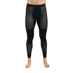 Hot WoolNet Longs, herre (Jet Black) Undertøj·Lange Underbukser|Undertøj·Skiundertøj