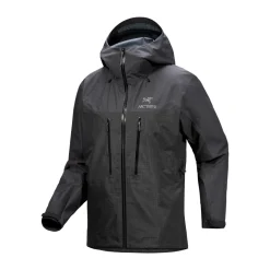 New Arc'teryx Alpha Skaljakke, herre (Graphite Black) Regntøj·|Jakker·Regnjakker