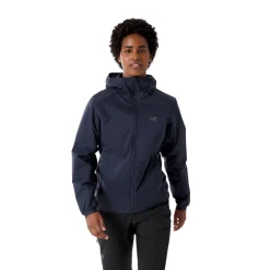 Discount Arc'teryx Atom Hoody, dame (Black Sapphire) Dame Jakker·Overgangsjakke|Jakker·Vindjakke