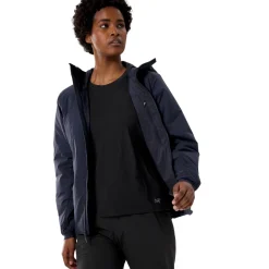 Discount Arc'teryx Atom Hoody, dame (Black Sapphire) Dame Jakker·Overgangsjakke|Jakker·Vindjakke