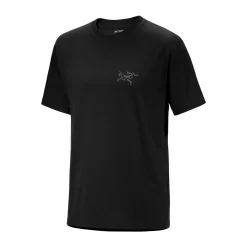 Outlet Arc'teryx Kragg SL Cotton Tee, herre (Black) Overdele·T-Shirts