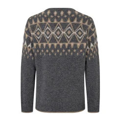 Outlet Gamborg Sweater, herre (Grey) Overdele·Striktrøjer & Sweaters