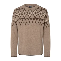 Best Gamborg Sweater, herre (Tan) Overdele·Striktrøjer & Sweaters