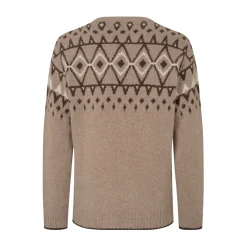 Best Gamborg Sweater, herre (Tan) Overdele·Striktrøjer & Sweaters