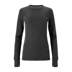Outlet Hike Wool Blend Uldundertrøje, dame (Black) Dame Undertøj·Uldundertrøjer|Undertøj·Uldundertøj