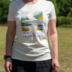 Logo Forest T-shirt, dame Dame Overdele·T-Shirts & Toppe
