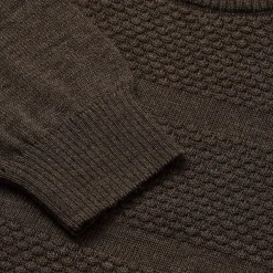 Sale North Sea Sweater, herre (Brown) Overdele·Striktrøjer & Sweaters