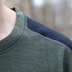 Clearance Rold Wool Crew uldtrøje, herre (Pine Green) Overdele·Striktrøjer & Sweaters|Overdele·T-Shirts