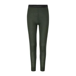 Outlet Wool Pant, junior (Pine) Børn Skitøj ›|Uldundertøj