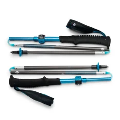 Best Distance Carbon FLZ vandrestave 125 - 140 cm (Desert Sky) Vandrestave