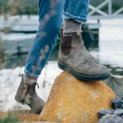 Clearance 585 Classics Chelsea Boot (Rustic Brown) Dame Vinterstøvler|Hverdagssko