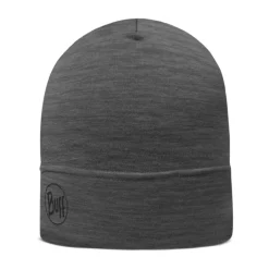 Best Merino LW Beanie (Solid Grey) Dame Huer|Huer