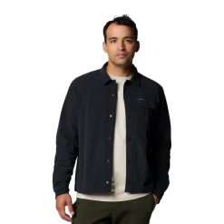 New Flare Gun Corduroy LS Skjorte, herre (Black) Overdele·Skjorter