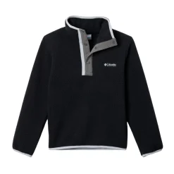Hot Helvetia II Half Snap Fleece, Junior (Black) Børn Trøjer & T-Shirts