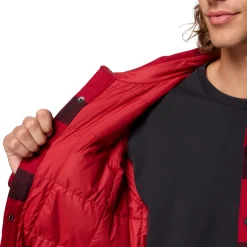 New High Cascades Shirt Jacket, herre (Red Dahlia) Overdele·Skjorter|Overdele·Skovmandsskjorter