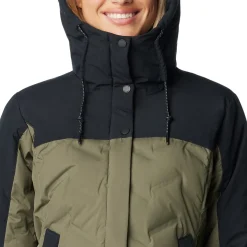 Online Mountain Croo III Mid Down dunjakke, dame (Stone Green Black) Dame Jakker·Overgangsjakke|Jakker·Dun- & Fiberjakker