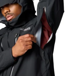 Clearance Platinum Peak II 3-lags skijakke, herre (Black) Jakker·Skijakker|Skitøj·Skijakker