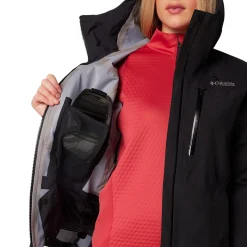 Hot Platinum Peak II 3-lags skijakke, dame (Black) Dame Jakker·Skijakker|Skitøj·Skijakker