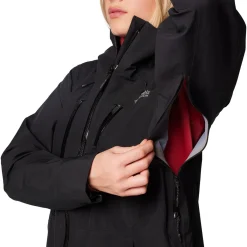 Hot Platinum Peak II 3-lags skijakke, dame (Black) Dame Jakker·Skijakker|Skitøj·Skijakker
