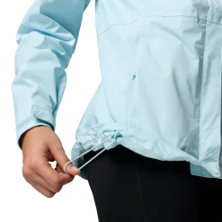 Clearance Pouring Adventure regnjakke, dame (Marine Light) Dame Regntøj|Jakker·Regnjakker