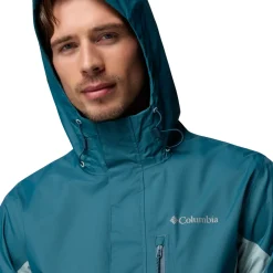 Online Pouring Adventure regnjakke, herre (Everblue) Regntøj·|Jakker·Regnjakker