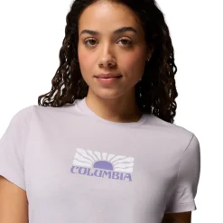 Best Ruby Springs Graphic T-shirt, dame (Lavender) Dame Overdele·T-Shirts & Toppe