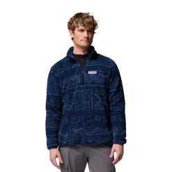 Hot Rugged Ridge High Pile HZ Fleece, herre (Blue) Overdele·Fleecetrøjer