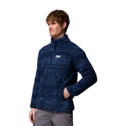 Hot Rugged Ridge High Pile HZ Fleece, herre (Blue) Overdele·Fleecetrøjer
