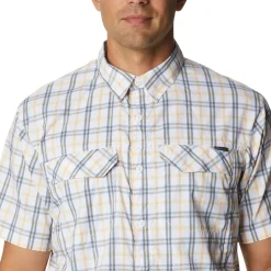 Clearance Silver Ridge Lite Plaid skjorte SS, herre Overdele·Skjorter