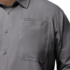Hot Silver Ridge Utility II LS Skjorte, herre (City Grey) Overdele·Skjorter