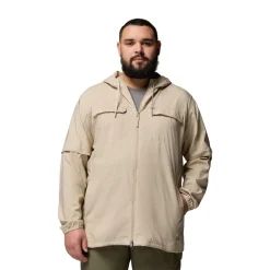 Discount Skien Valley Hooded LS Sommer- og myggejakke, herre (Acient Fossil) Jakker·Overgangsjakke