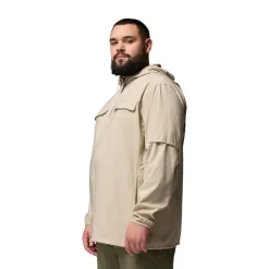 Discount Skien Valley Hooded LS Sommer- og myggejakke, herre (Acient Fossil) Jakker·Overgangsjakke