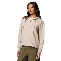 Discount Skien Valley Hooded LS Sommer- og myggejakke, dame (Dark Stone) Dame Jakker·Overgangsjakke|Jakker·Vindjakke
