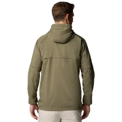 New Skien Valley Hooded LS Sommer- og myggejakke, herre (Stone Green) Overdele·T-Shirts|Jakker·Overgangsjakke