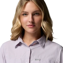 Hot Skien Valley LS Shirt, dame (Lavender) Dame Overdele·Skjorter