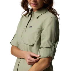 Hot Skien Valley LS Shirt, dame (Safari) Dame Overdele·Skjorter