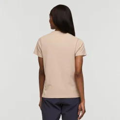 Cotapaxi Llama T-shirt, dame (Oatmeal) Dame Overdele·T-Shirts & Toppe