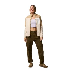 Abrazo FZ Fleece, dame (Khaki Cream) Dame Overdele·Fleecetrøjer