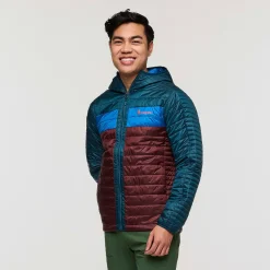 Clearance Capa Insulated Hooded jakke, herre (Abyss) Jakker·Overgangsjakke|Jakker·Dun- & Fiberjakker