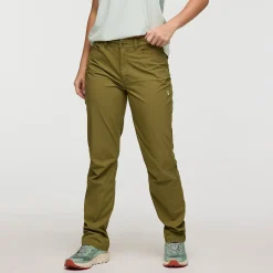 Discount Coraje Tech Pants, dame (Moss) Dame Bukser & Shorts·Hverdagsbukser|Bukser & Shorts·Rejsebukser
