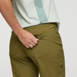 Discount Coraje Tech Pants, dame (Moss) Dame Bukser & Shorts·Hverdagsbukser|Bukser & Shorts·Rejsebukser