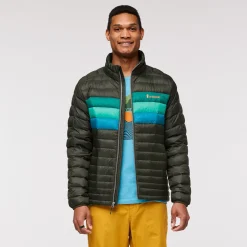 Online Fuego Down dunjakke, herre (Woods Stripes) Jakker·Overgangsjakke|Jakker·Dun- & Fiberjakker