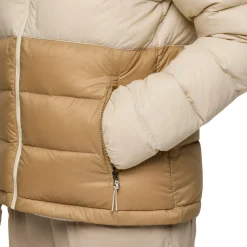 New Fuego Max Down Hooded Dunjakke, dame (Cream and Khaki) Dame Jakker·Dun- & Fiberjakker