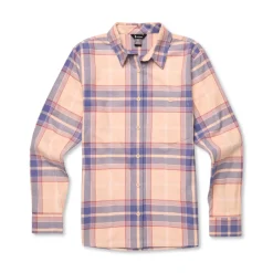 Quedo Flannel Skjorte, dame (Cream) Dame Overdele·Skovmandsskjorter|Overdele·Skjorter