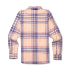 Quedo Flannel Skjorte, dame (Cream) Dame Overdele·Skovmandsskjorter|Overdele·Skjorter