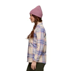 Quedo Flannel Skjorte, dame (Cream) Dame Overdele·Skovmandsskjorter|Overdele·Skjorter